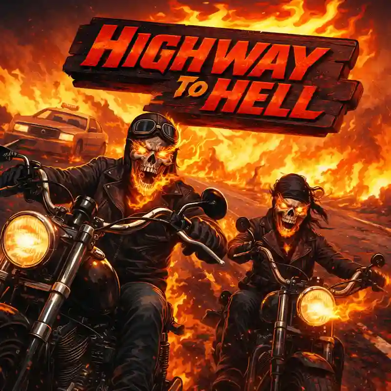 Highway to Hell Casino Game Banner